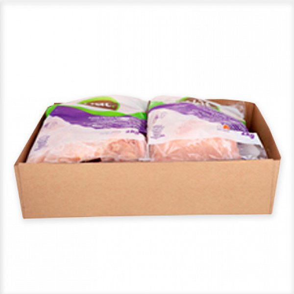 Mitades de Pechuga de Pollo sin Piel y sin Hueso (BRA) Vima, Caja 12 kg
