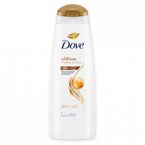 Shampoo Dove Nutrición 370ml