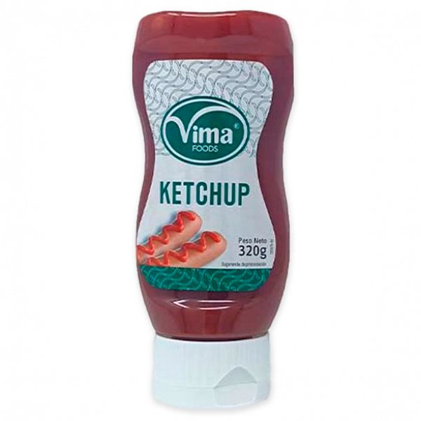 Ketchup Vima, Envase 320 gr