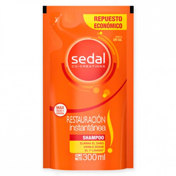 Shampoo Sedal Restauración Instantánea 300ml