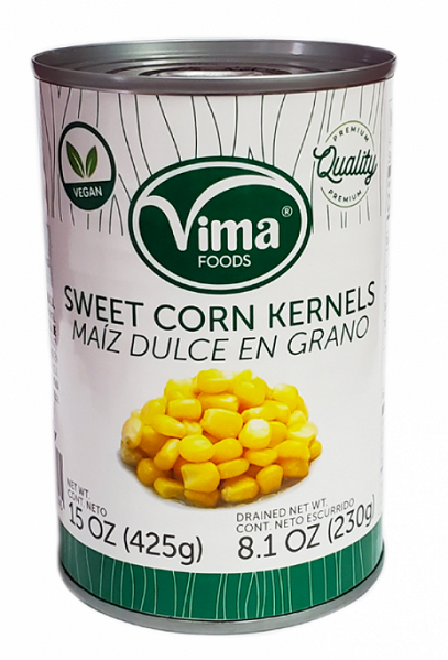 Maíz Dulce Vima, Lata 425 gr