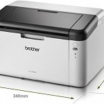 Impresora Láser Monocromo Brother HL-1210W WIFI/ Blanca